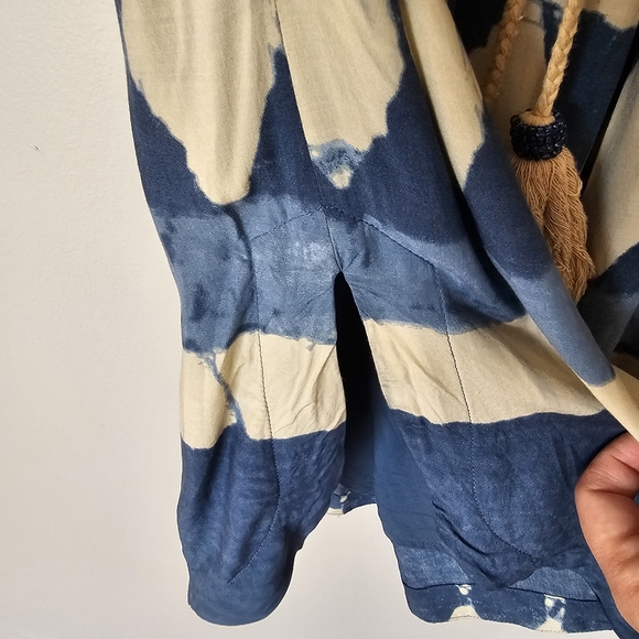 Maeve by Anthropologie Castalia Batik Midi Dress Size 4P - Picture 6 of 9